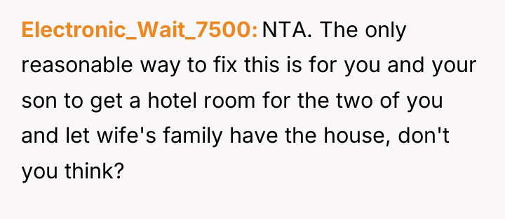 Electronic_Wait_7500 NTA. The only reasonable way to fix this is...