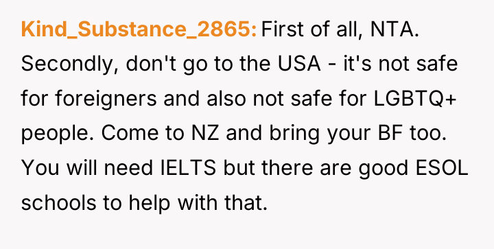 Kind_Substance_2865 First of all, NTA. Secondly, don't go to the...