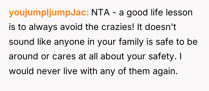 youjumpIjumpJac NTA - a good life lesson is to always...