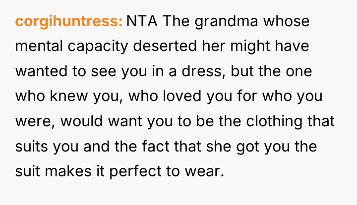corgihuntress NTA The grandma whose mental capacity deserted her might...
