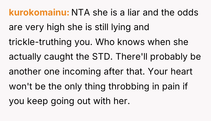 kurokomainu NTA she is a liar and the odds are...