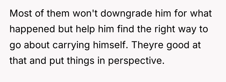 Most of them won't downgrade him for what happened but...