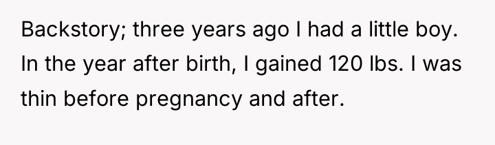 Backstory; three years ago I had a little boy. In...