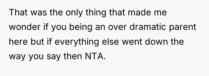 That was the only thing that made me wonder if...