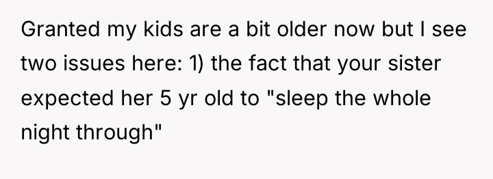 Granted my kids are a bit older now but I...
