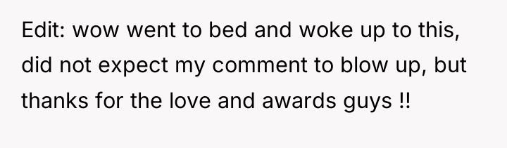 Edit: wow went to bed and woke up to this,...