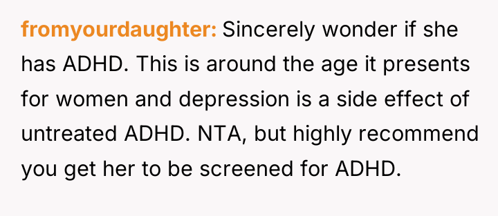 fromyourdaughter Sincerely wonder if she has ADHD. This is around...