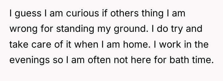 I guess I am curious if others thing I am...