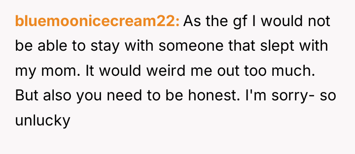 bluemoonicecream22 As the gf I would not be able to...