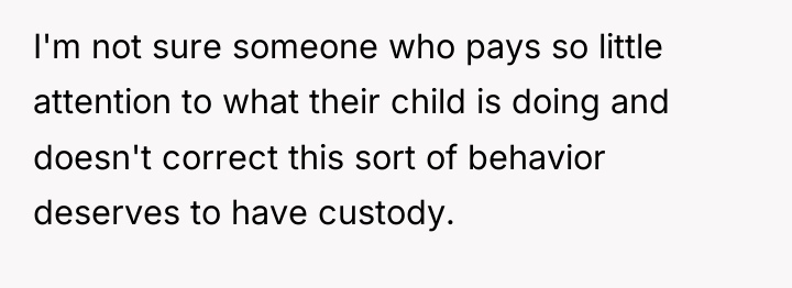 I'm not sure someone who pays so little attention to...