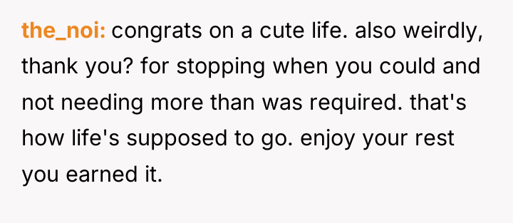 the_noi congrats on a cute life. also weirdly, thank you?...