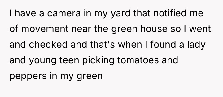 I have a camera in my yard that notified me...