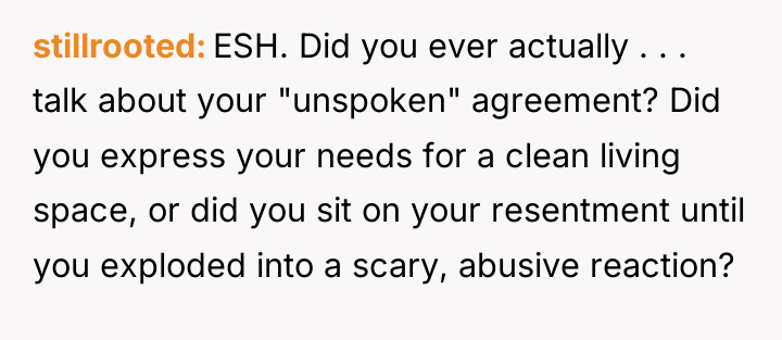 stillrooted ESH. Did you ever actually . . . talk...