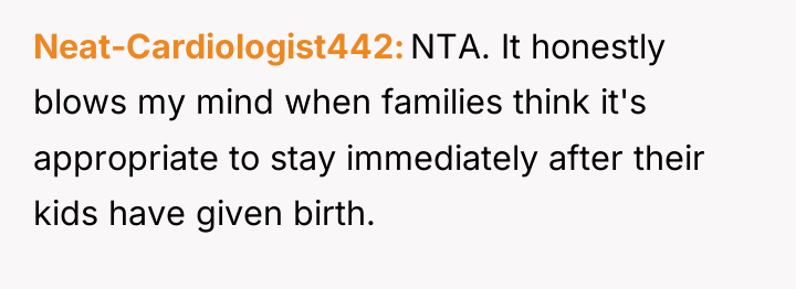 Neat-Cardiologist442 NTA. It honestly blows my mind when families think...