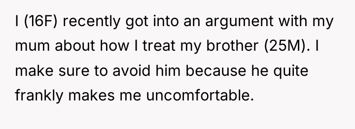 I (16F) recently got into an argument with my mum...