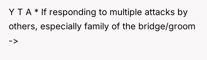 Y T A * If responding to multiple attacks by...