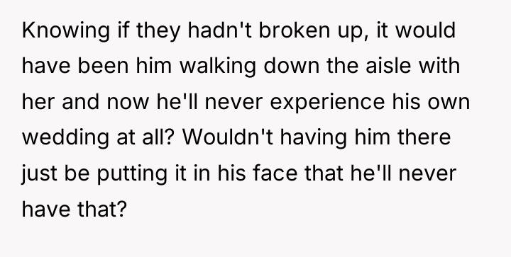 Knowing if they hadn't broken up, it would have been...