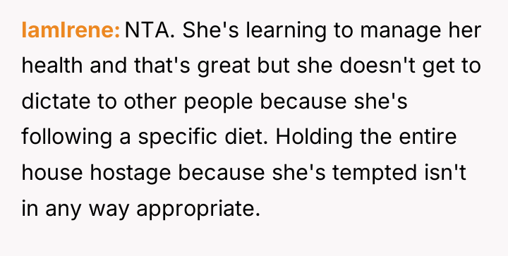 IamIrene NTA. She's learning to manage her health and that's...