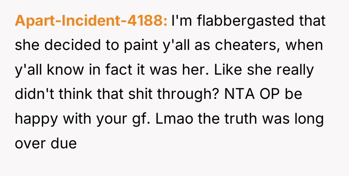 Apart-Incident-4188 I'm flabbergasted that she decided to paint y'all as...
