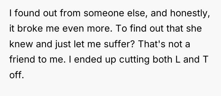 I found out from someone else, and honestly, it broke...