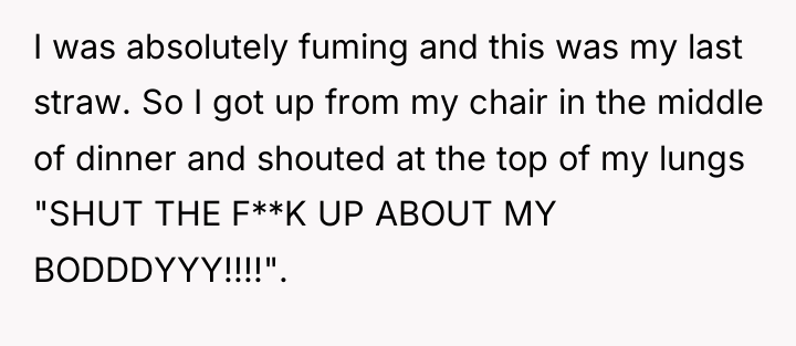 I was absolutely fuming and this was my last straw....