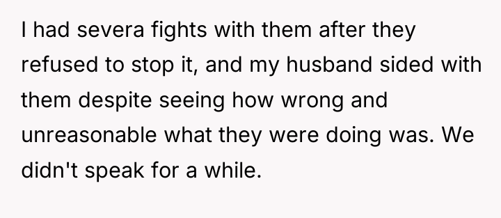 I had severa fights with them after they refused to...