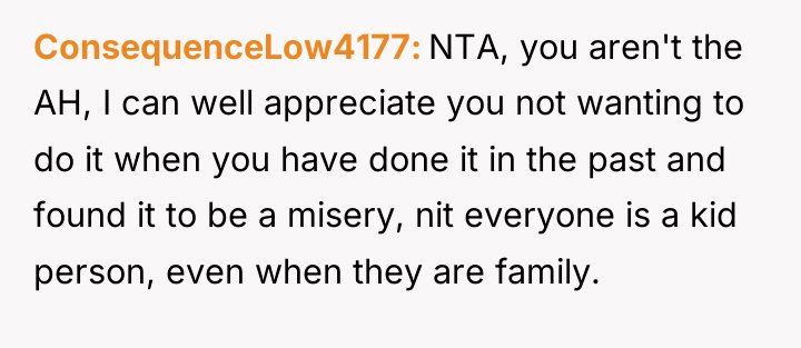 ConsequenceLow4177 NTA, you aren't the AH, I can well appreciate...