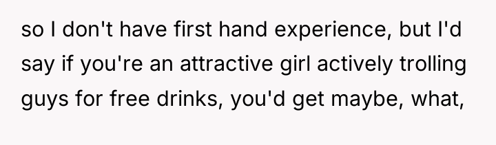 so I don't have first hand experience, but I'd say...