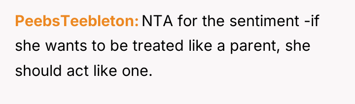 PeebsTeebleton NTA for the sentiment -if she wants to be...