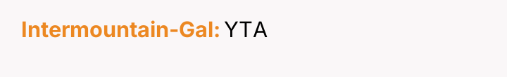 Intermountain-Gal YTA