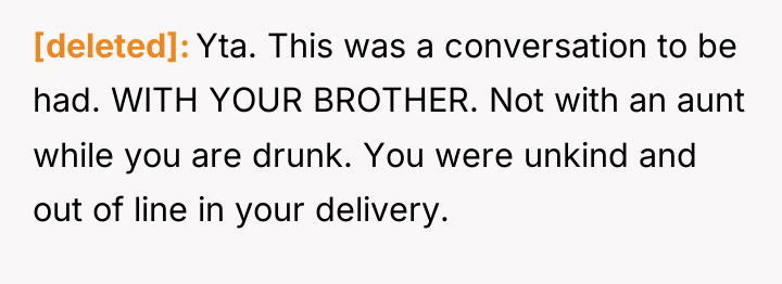 [deleted] Yta. This was a conversation to be had. WITH...
