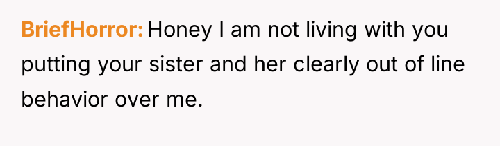 BriefHorror Honey I am not living with you putting your...