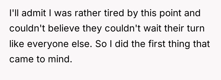 I'll admit I was rather tired by this point and...