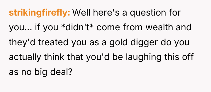 strikingfirefly Well here's a question for you... if you *didn't*...