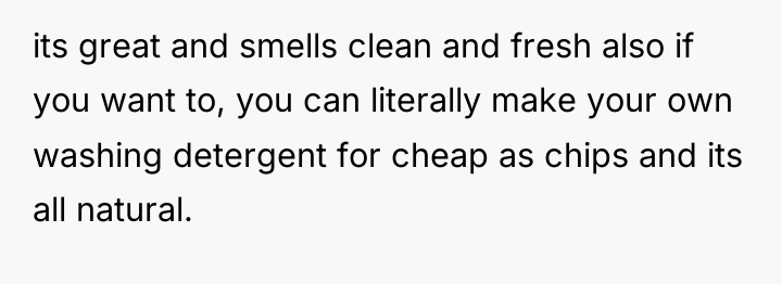 its great and smells clean and fresh also if you...