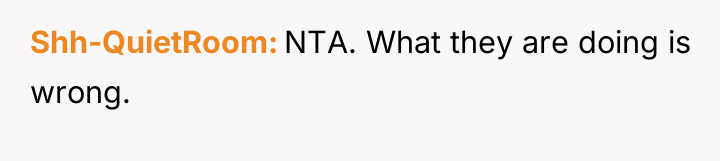 Shh-QuietRoom NTA. What they are doing is wrong.
