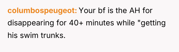 columbospeugeot Your bf is the AH for disappearing for 40+...