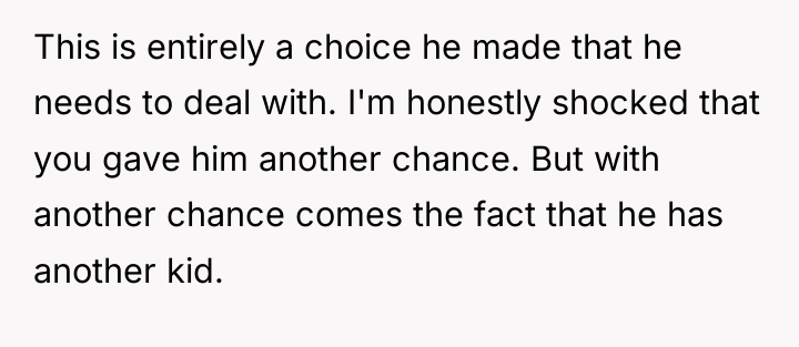 This is entirely a choice he made that he needs...