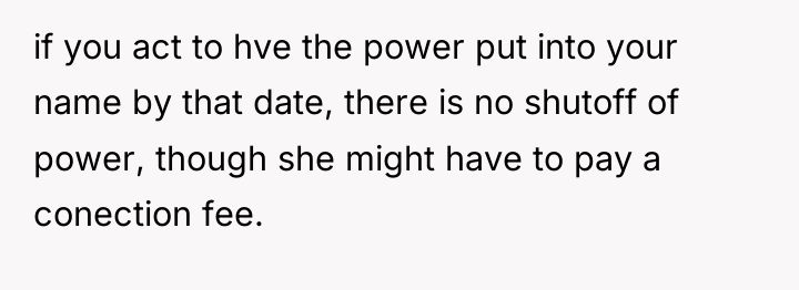 if you act to hve the power put into your...