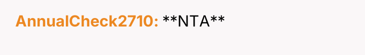 AnnualCheck2710 **NTA**