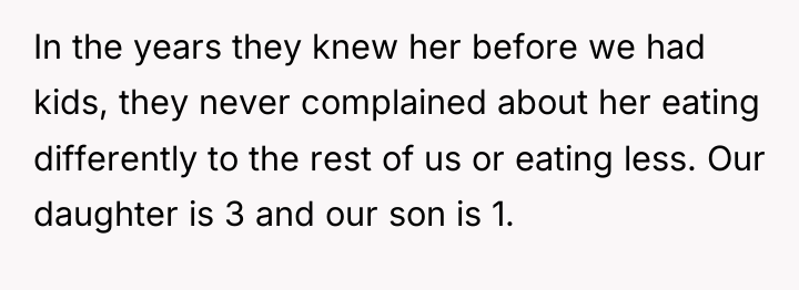 In the years they knew her before we had kids,...