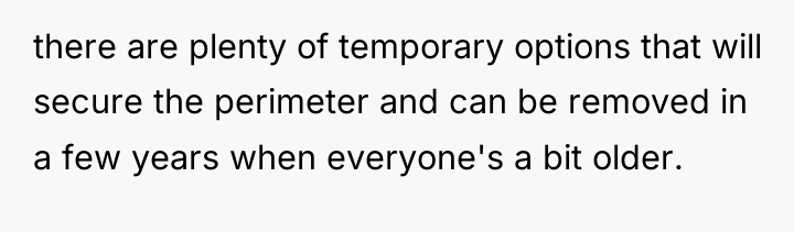 there are plenty of temporary options that will secure the...