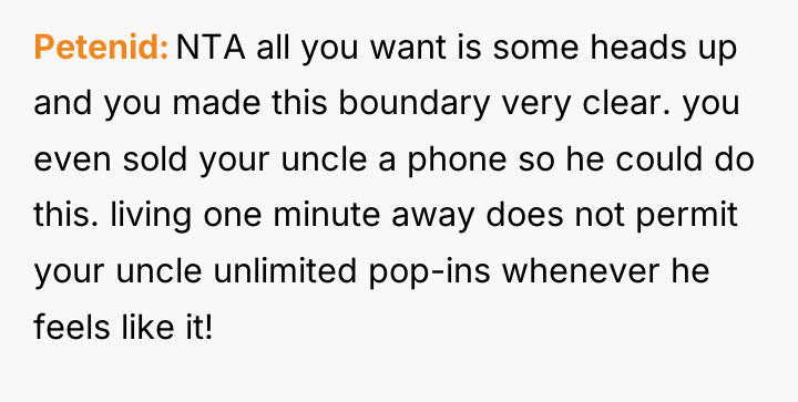 Petenid NTA all you want is some heads up and...