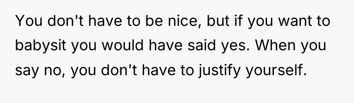 You don't have to be nice, but if you want...