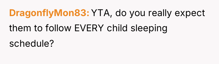 DragonflyMon83 YTA, do you really expect them to follow EVERY...