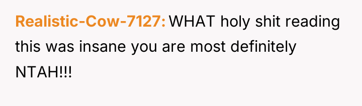 Realistic-Cow-7127 WHAT holy shit reading this was insane you are...