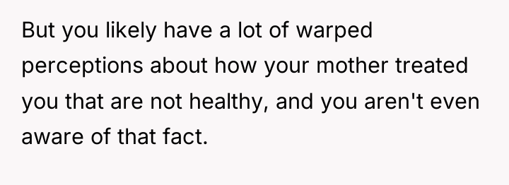 But you likely have a lot of warped perceptions about...
