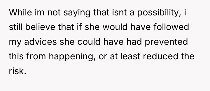 While im not saying that isnt a possibility, i still...