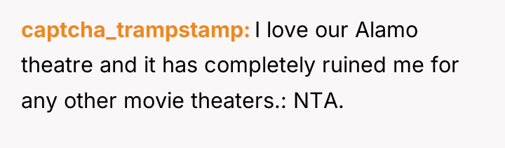 captcha_trampstamp I love our Alamo theatre and it has completely...