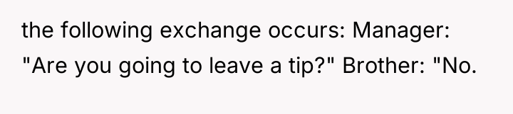 the following exchange occurs: Manager: "Are you going to leave...